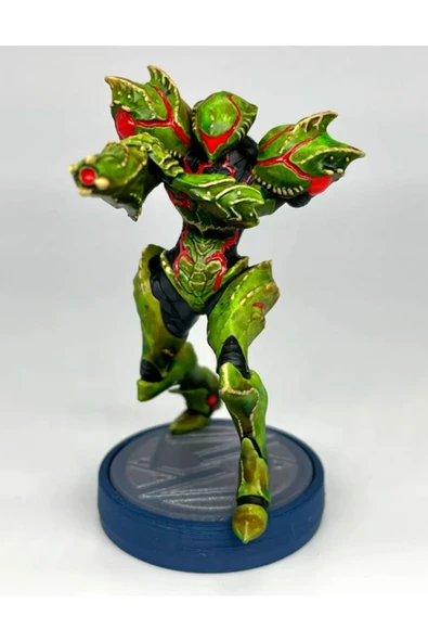 TuransoyCraft Metroid Samus Aran Figür Metroid Takım Elbiseli Figür Büyük Boy 25CM ürün görseli 1