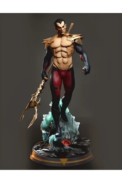 TuransoyCraft Marvel Comics Atlantislileri Namor Boyalı Figür Büyük Boy 25CM ürün görseli 1