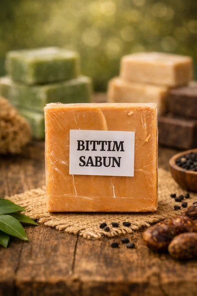 Herbliss Siirt Saf Bıttım Sabunu Doğal Bıttım Sabunu Katkısız Dökülme-Egzema-Kaşıntı Giderici 1 Adet ürün görseli 1