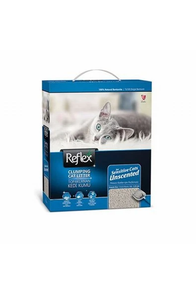 Reflex Box Kedi Kumu Sensitive Natural 10 L ürün görseli 1