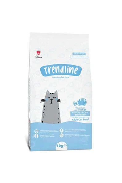 Trendline Kısır Kedi Maması Tavuklu 1 Kg ürün görseli 1