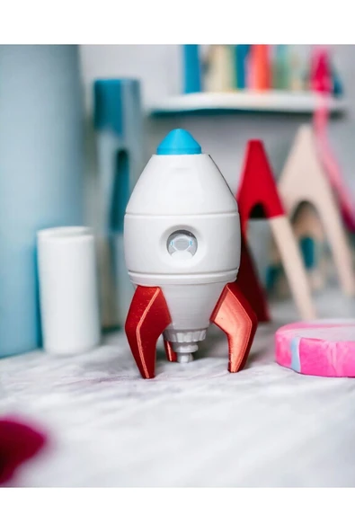 TuransoyCraft Mini Roket Görsel Değiştirme Düğmeli ürün görseli 1