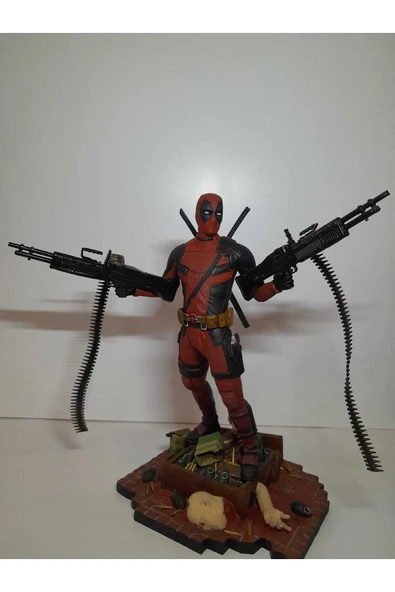 TuransoyCraft Marvel Comics Deadpool Figür Marvel Deadpool Immortal 25CM Büyük Boy ürün görseli 1