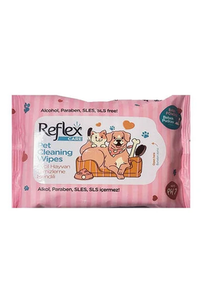 Reflex Care Hijyenik Temizleme Havlusu 50’Li ürün görseli 1