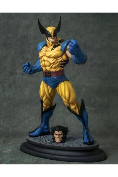 TuransoyCraft Marvel Wolverine Boyalı Figür Wolverine Logan Figür Büyük Boy 25CM ürün görseli 1
