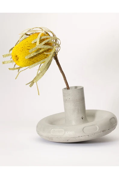 TuransoyCraft Galactic Fütüristik Vazo Büyük Boy 25 CM Dekoratif Sert Plastik Fütüristik Vazo ürün görseli 1