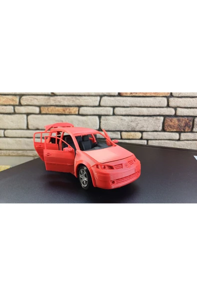 MBM Birlik megane 2 hb 1/18 ölçek model araç ürün görseli 1