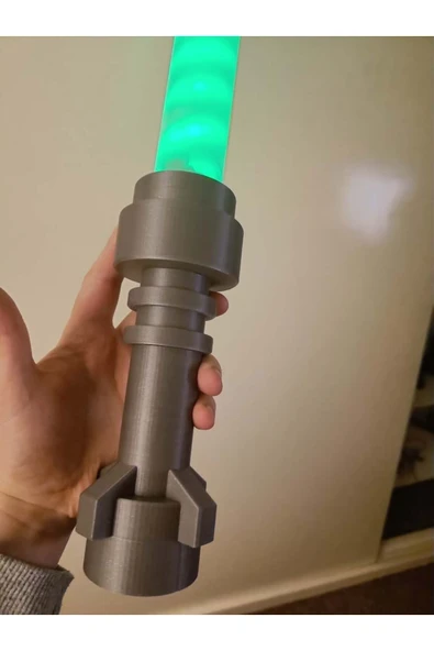 TuransoyCraft Yapı Oyuncak Işın Kılıcı Oyuncak Işıklı Büyük Boy 17CM ürün görseli 1