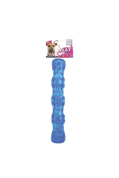 M-Pets Köpek Oyuncağı Gıcırtılı Çubuk Mavi ürün görseli 1