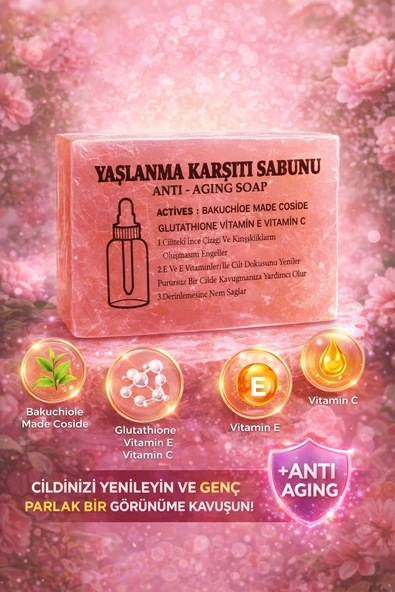 Herbliss Yaşlanma Karşıtı Sabun | E ve C Vitaminleri-Kırışıklık Önleyici ürün görseli 1