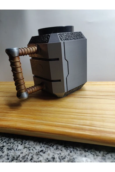 TuransoyCraft Marvel Thor Çekici Bardak Standı Thor Mjolnir Bardak Tutucu ürün görseli 1