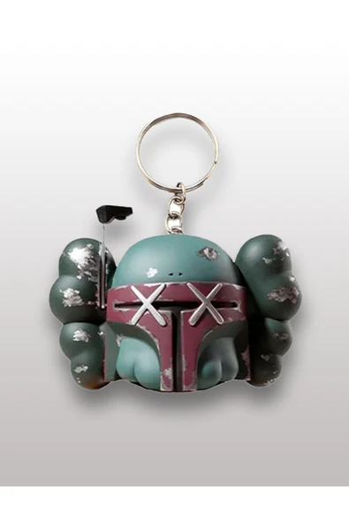 TuransoyCraft Kaws Boba Fett Anahtarlık Kaws Starwars Anahtarlık 8CM ürün görseli 1