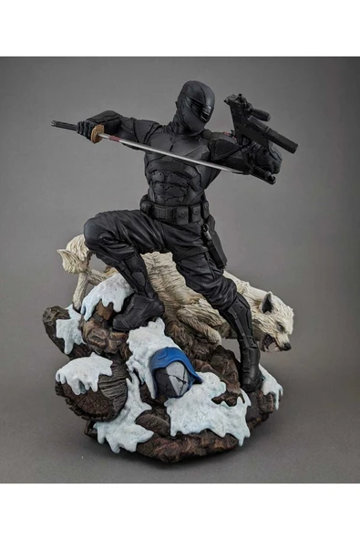 TuransoyCraft Snake Eyes G.I. Joe Figür Yılan Göz Obje 25CM Büyük Boy ürün görseli 1