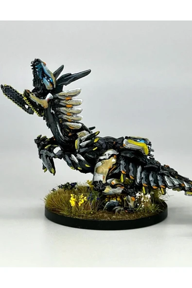 TuransoyCraft Horizon Forbidden West Clawstrider Boyalı Figür Horizon Zero Dawn Pençe Gezgini Figür Büyük Boy 20CM ürün görseli 1