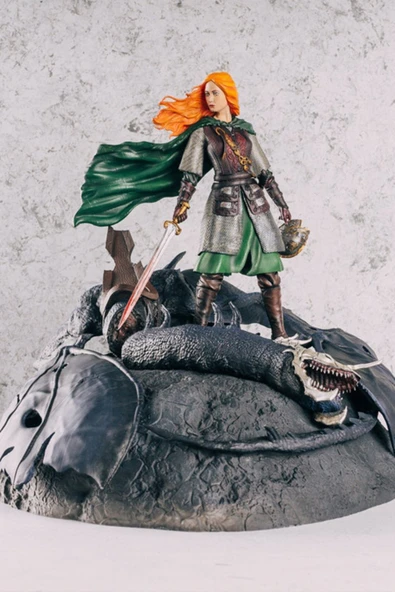 TuransoyCraft Yüzüklerin Efendisi Eowyn Figür Lord of the Rings Eowyn Obje Büyük Boy 25CM ürün görseli 1
