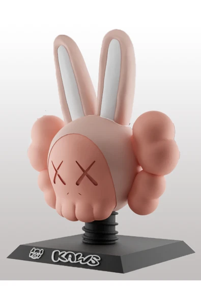 TuransoyCraft Kaws Tavşan Masaüstü Dekoratif Obje Büyük Boy 20CM ürün görseli 1