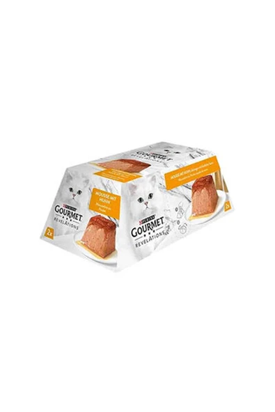 Gourmet Revelations Kedi Yaş Mama Tavuklu 2'Li 57G ürün görseli 1