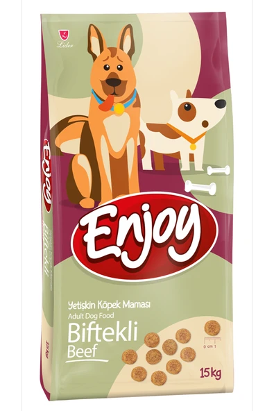 Enjoy Köpek Maması Biftekli 15 Kg ürün görseli 1