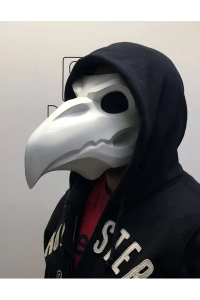 TuransoyCraft Overwatch Nevermore Maske Cosplay Overwatch Nevermore Maske Giyilebilir ürün görseli 1