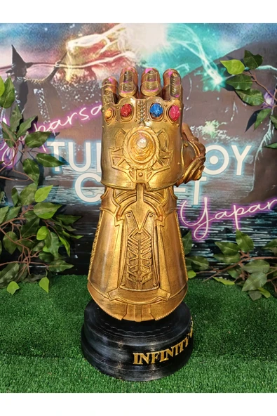 TuransoyCraft Thanos'un Eldiveni Infinity Gauntlet GERÇEK BOY 1/1  45 CM ürün görseli 1