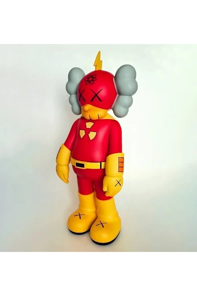 TuransoyCraft Kaws Flash Boyalı Figür Radyoaktif Kaws Figür Büyük Boy 20CM ürün görseli 1