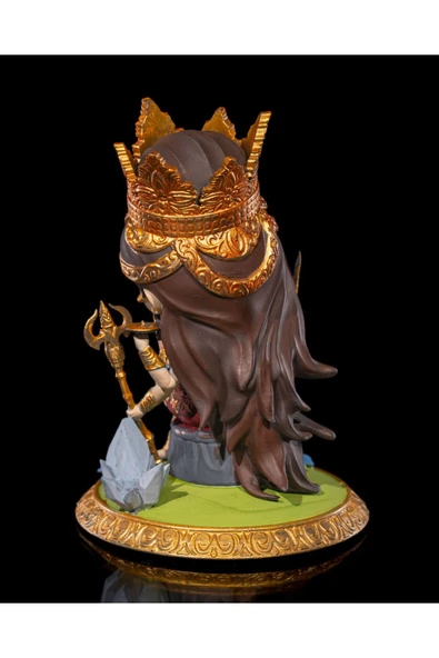 TuransoyCraft Chibi Durga Boyalı Fİgür - Resim 5