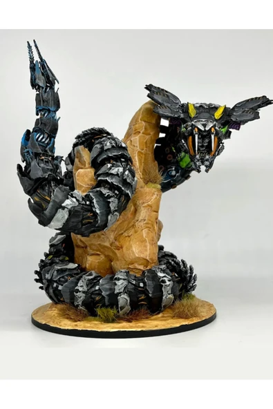 TuransoyCraft Horizon Zero Dawn Slitherfang Figür Horizon Zero Dawn Kaygan Diş Figür Büyük Boy 20CM ürün görseli 1