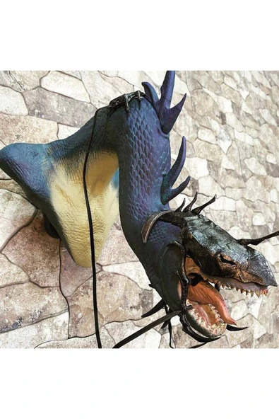 TuransoyCraft Yüzüklerin Efendisi Nazgül Kuşları Duvar Dekoru Yüzüklerin Efendisi Fellbeast Obje 30CM Dev Boy ürün görseli 1