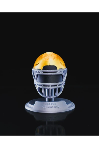 TuransoyCraft İsme Özel Amerikan Futbolu Kask Obje 13CM ürün görseli 1