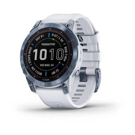 Garmin Fenix 7S Sapphire Solar Multisport Akıllı Saat (teşhir) ürün görseli 1