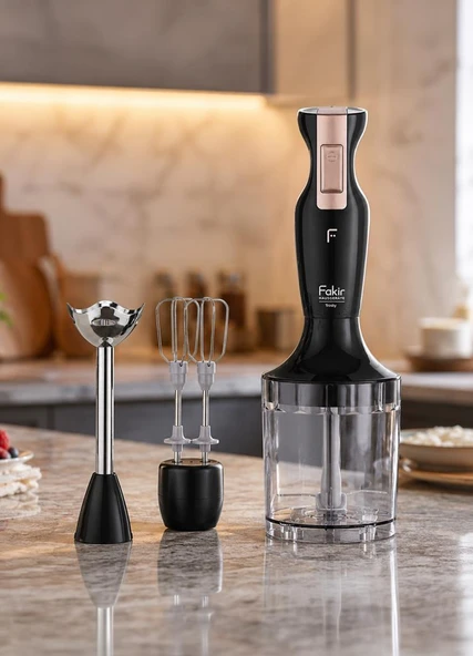 Fakir Trinity Blender Seti Siyah ürün görseli 1