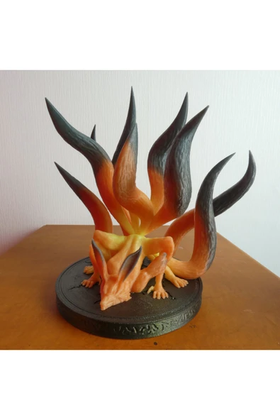 TuransoyCraft Ninja Nine-Tailed Demon Fox Figür 15CM ürün görseli 1
