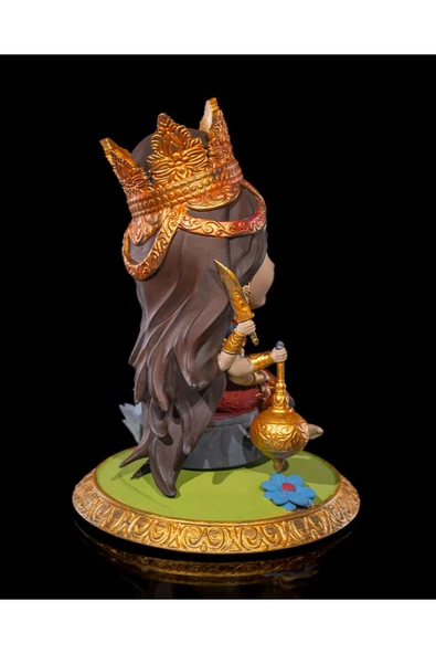 TuransoyCraft Chibi Durga Boyalı Fİgür - Resim 6