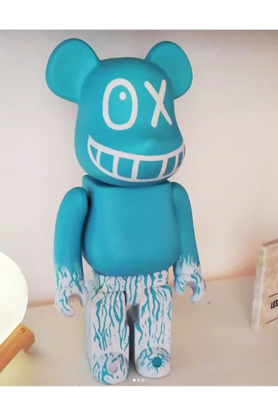 TuransoyCraft Kaws Bearbrick Boyalı Figür Kaws Bear Brick Figür Büyük Boy 20CM ürün görseli 1