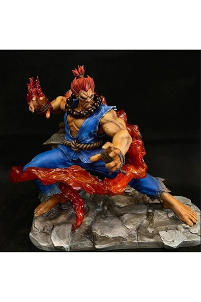 TuransoyCraft Street Fighter Akuma Figür Street Fighter Akuma Obje 25CM Büyük Boy ürün görseli 1