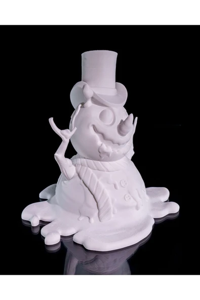TuransoyCraft Yılbaşı Süsü Eriyen Kardan Adam Obje 16CM ürün görseli 1