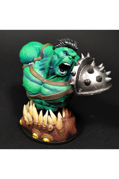TuransoyCraft Planet Hulk Büst Öfkeli Hulk Büst 15CM ürün görseli 1