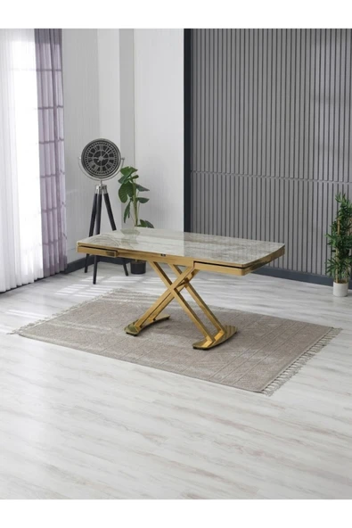 VENOXA PREMİUM 80X120 / 80X180 ÖLÇÜLÜ MDF MASA ürün görseli 1