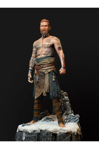 TuransoyCraft God Of War Baldur God Of War Barbar Baldur Figür Büyük Boy 35cm ürün görseli 1