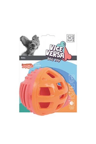 M-Pets Köpek Oyuncağı Vice Versa Top Pastırma Aro. ürün görseli 1