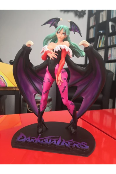 TuransoyCraft Darkstalkers Morrigan Aensland Figür Marvel Morrigan Figür 25CM Büyük Boy ürün görseli 1