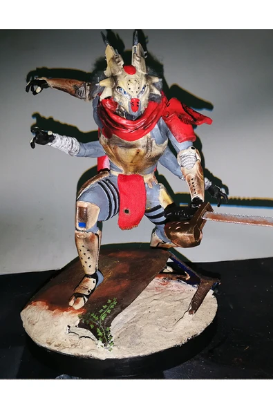 TuransoyCraft Destiny Captain Boyalı Figür Büyük Boy 20CM ürün görseli 1