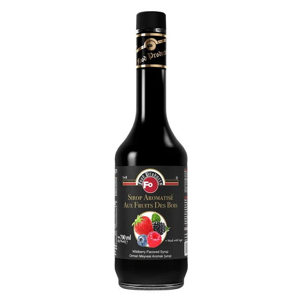 Orman Meyvesi Aromalı Şurup - Şekerli 700 ml ürün görseli 1