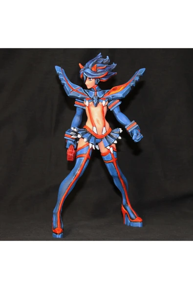 TuransoyCraft Kill La Kill Ryuko Matoi Figür Manga Boyalı Figür Büyük Boy 25cm ürün görseli 1