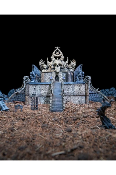 TuransoyCraft Mezopotamya Ziggurat Tapınak Antik Tapınak Büyük Boy ürün görseli 1