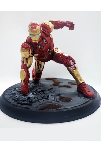 TuransoyCraft Demir Adam Figür Marvel Iron Man Obje Büyük Boy 25CM ürün görseli 1
