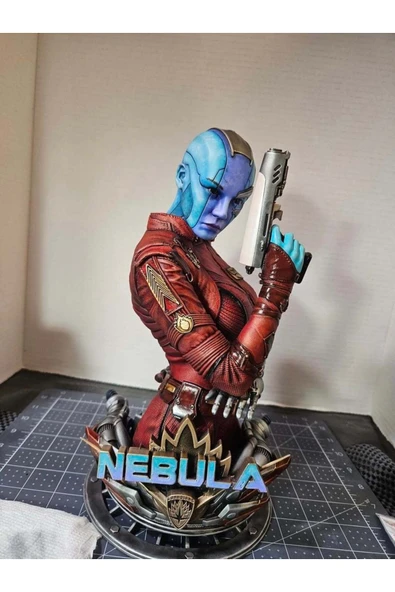 TuransoyCraft Galaksinin Koruyucuları Nebula Büst Marvel Guardians of the Galaxy Nebula Büst 15CM ürün görseli 1