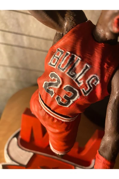 Pars Nba Michael Jordan Diorama Figür 30cm - Resim 2