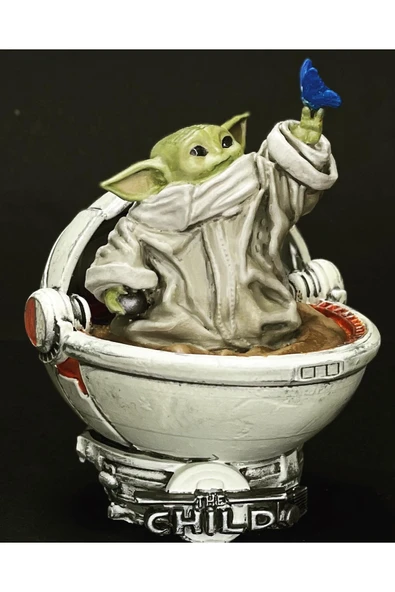 TuransoyCraft Starwars Grogu Figür Star Wars The Child Figür Büyük Boy 20CM ürün görseli 1