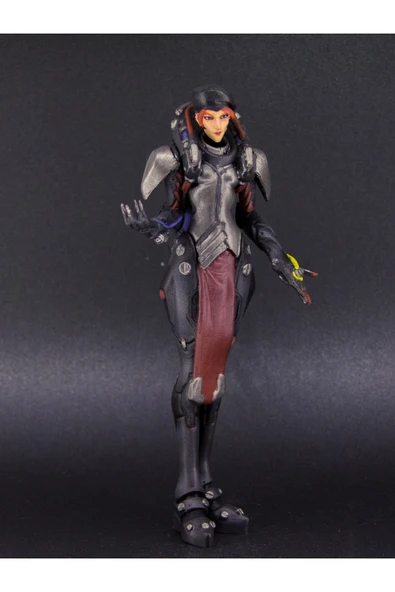 TuransoyCraft Overwatch Moira Figür Overwatch Moira O'Deorain Obje Büyük Boy 25CM ürün görseli 1